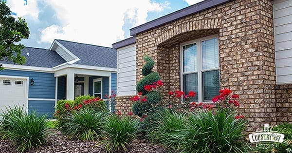 Beautiful Countryway Homes built by Norfleet